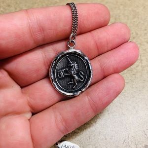 Pyrrha Unicorn Kinship Talisman Necklace